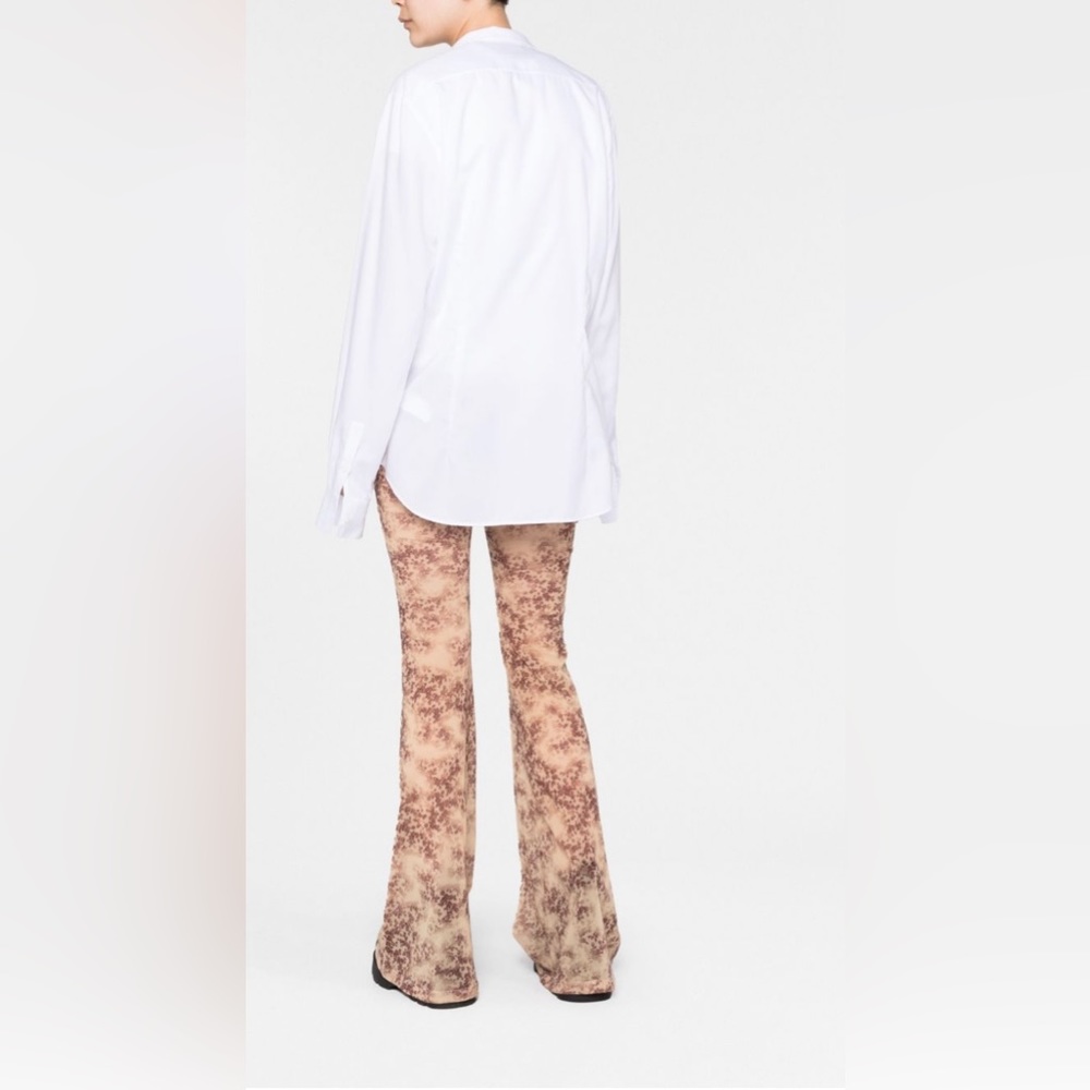 Commission flared mesh trousers - Picture 4 of 9